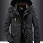 Aaron | Warm Structured Hooded Coat