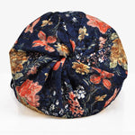 Lace-paneled Floral All seasons Hood