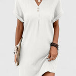 Joan | Draped Dress