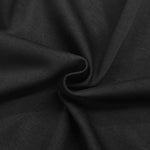 Half Sleeves Loose Rhine Stones Split-Joint Round-Neck Maxi Dresses