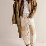 Knitted Jacket Stand Collar Solid Color Cardigan Sweater