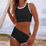 High Waisted Bikini Swimsuits Push Up Two Piece Bathing Suit