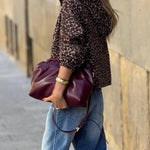 Fashionable Leopard Print Jacket