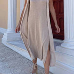 Fluid Silky Solid Color Vest