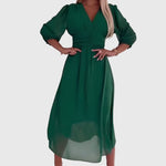 Brenda | Lightweight Silky Chiffon Dress