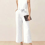 Pockets Tie Jumpsuit