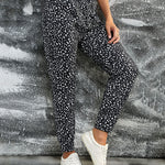 Nadorine Casual Drawstring Elastic Waist Jogging Jogger Pants with Pockets