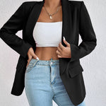Fashion Suit Lapel Blazer Jacket