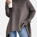 BRIGITTE – LONG TURTLENECK SWEATER
