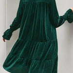 Vintage Velvet A-Line Dress