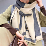 Original Warm Letter Print Shawl&Scarf