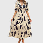 Cynthia | Flattering Floral Midi Dress