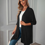 Nadorine Women's Cable Knit Oversized Dressy Cardigan Jackets Long Sleeve Cardigan Sweaters