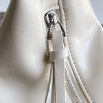 Geometric Split-Joint Zipper Bags Crossbody Bags