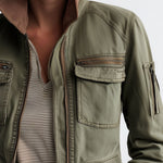 Outerdoor Utility Pocket Olive Green Cargo Jacket