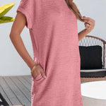 Women's Lightweight Summer T-shirt Dress with Pockets