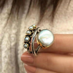 Pearlinlay Opening Ring