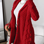 Aubrey | Cozy Hooded Knit Cardigan