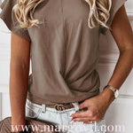 Margovil O Neck Short Sleeve Basic T-shirt