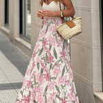 Women's Casual Printed Loose Skirt