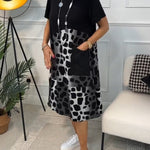Mónica | Women's Short Sleeves Midi Dress