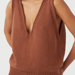 Knitted Vest Small Vest Women's Sleeveless Sweater