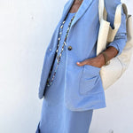 Nadorine Casual Blazers Long Sleeve Work Office Jacket