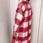 Plaid Shirts Jacket Shacket Coats