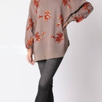 Halloween Witch Sequined Sweater Loose Casual Top