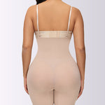 Tummy Control Pants Suspenders One-Piece Butt Lifting Boxer Shaping Shapewear