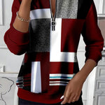 Rosario | Chunky Zip Cable Knit Sweater
