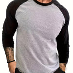 Bryson | Two-Tone Raglan Long Sleeve Shirt