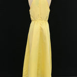 A-Line Loose Belted Pleated Pockets Solid Color V-Neck Midi Dresses