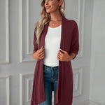Nadorine Women's Cable Knit Oversized Dressy Cardigan Jackets Long Sleeve Cardigan Sweaters