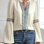 Belle | Stunning V-Neck Blouse
