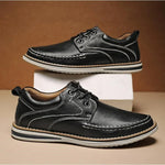 Monroe Leather Moc Oxfords