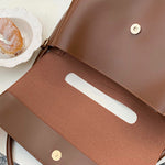 Casual Simple Chic Solid Color Shoulder Bag