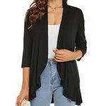 Bella | Women's Open Front Draped Cardigan