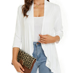 Bella | Women's Open Front Draped Cardigan