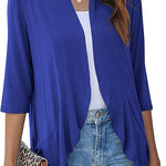 Bella | Women's Open Front Draped Cardigan