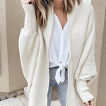 Knitted Casual Knitted Solid Cotton Winter Cardigan