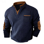 Beckett | Textured Long-Sleeve Henley Shirt