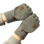 Norvale Fingerless Knit Gloves