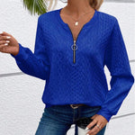 Olivia | Elegant Quarter-Zip Sweater