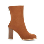 Esther | Brown High-Heel Boots