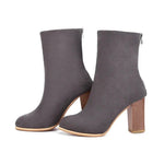 Esther | Brown High-Heel Boots