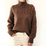 Audrey | Warm Knitted Turtleneck Pullover
