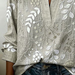 Liliane™ | Botanical Print Blouse