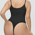 Nadorine Bodysuit Tummy Control Shapewear Seamless Carved Thong Body Shaper Tank Top
