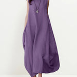 Sleeveless Casual Baggy Long Dress Maxi Dresses